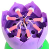 1PC Beautiful Blossom Lotus Flower Candle Birthday Party Cake